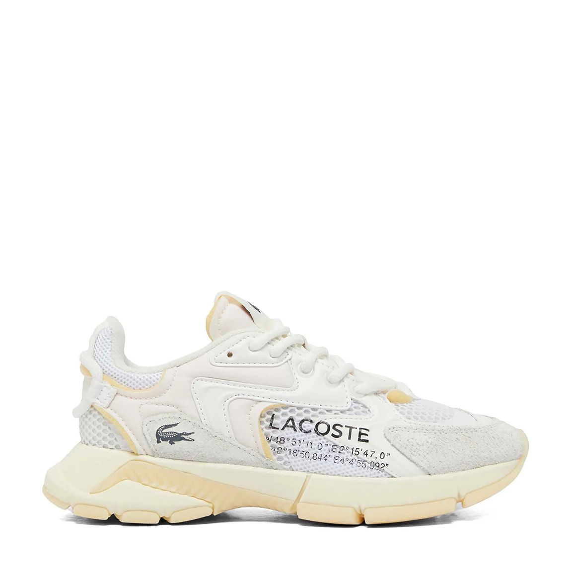 Women Athleisure Snkr WHT/LT YLW main product photo