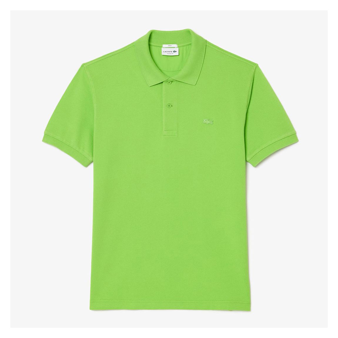 Lime Classic Badge Polo Shirt main product photo