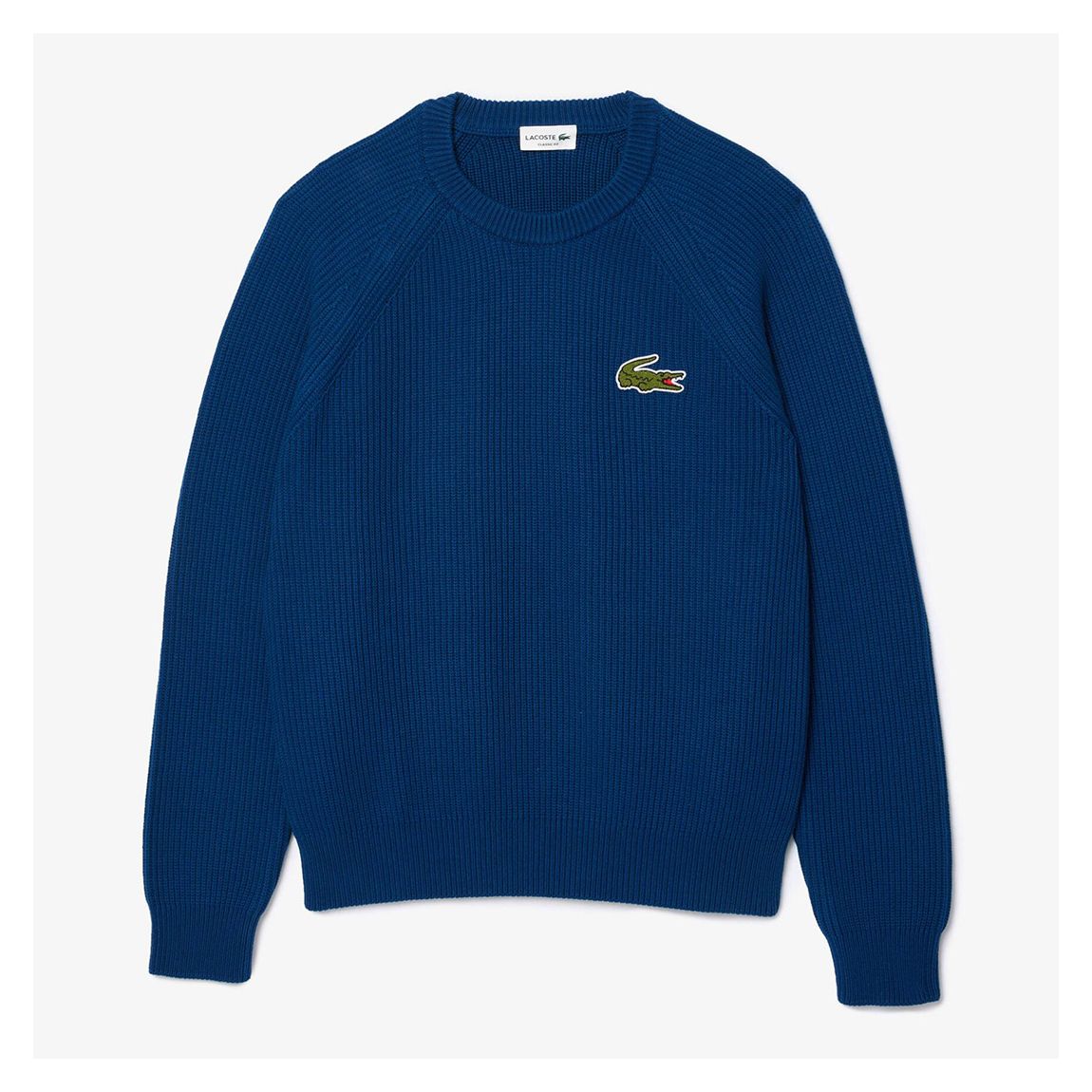 Cobalt Crew Knit Sweatshirt main product photo