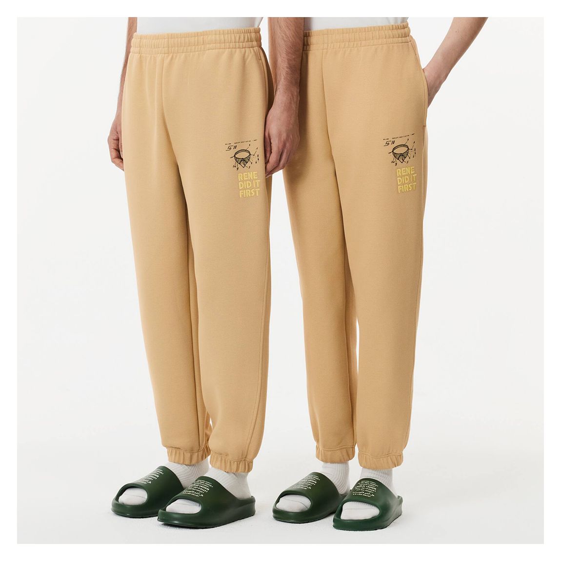 Peach Soft Badge Joggers main product photo