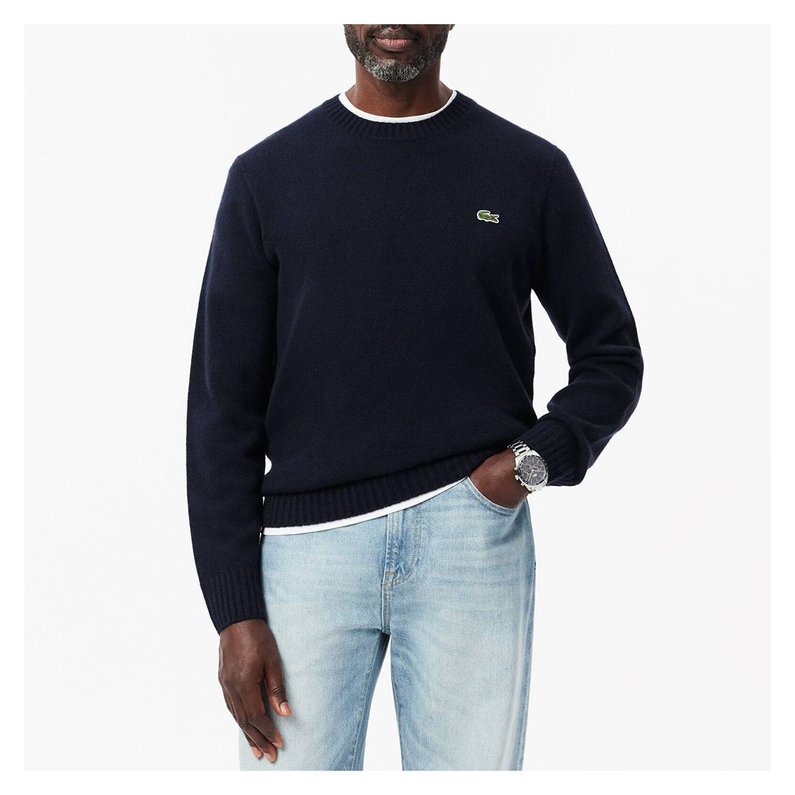 Navy Crew Neck Sweatshirt main product photo