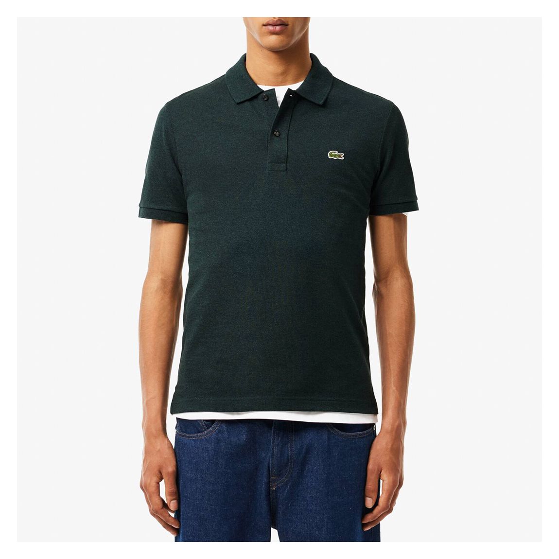 Black Classic Badge Polo Shirt main product photo