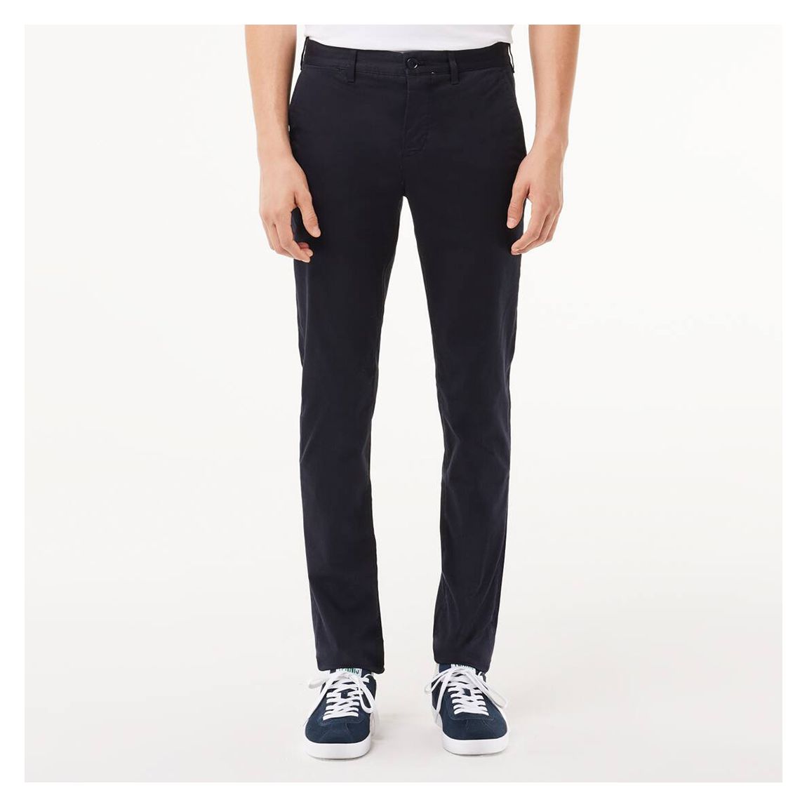 Navy Tapered Chino Trousers main product photo