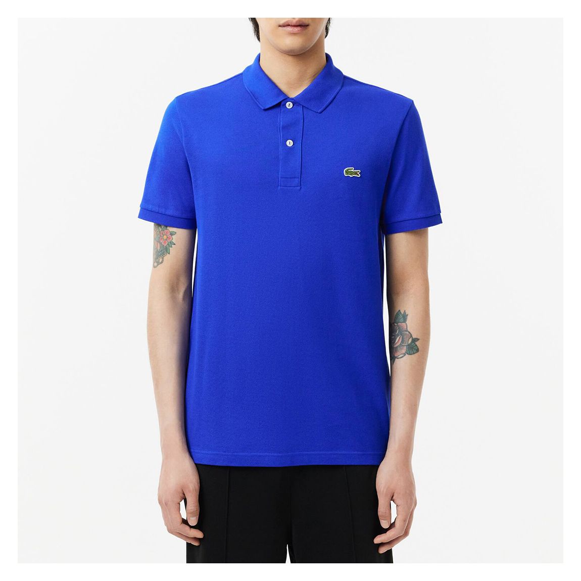 Electric Blue Classic Badge Polo main product photo
