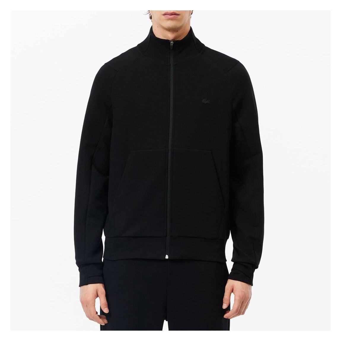 Black Zip Through Sweat main product photo