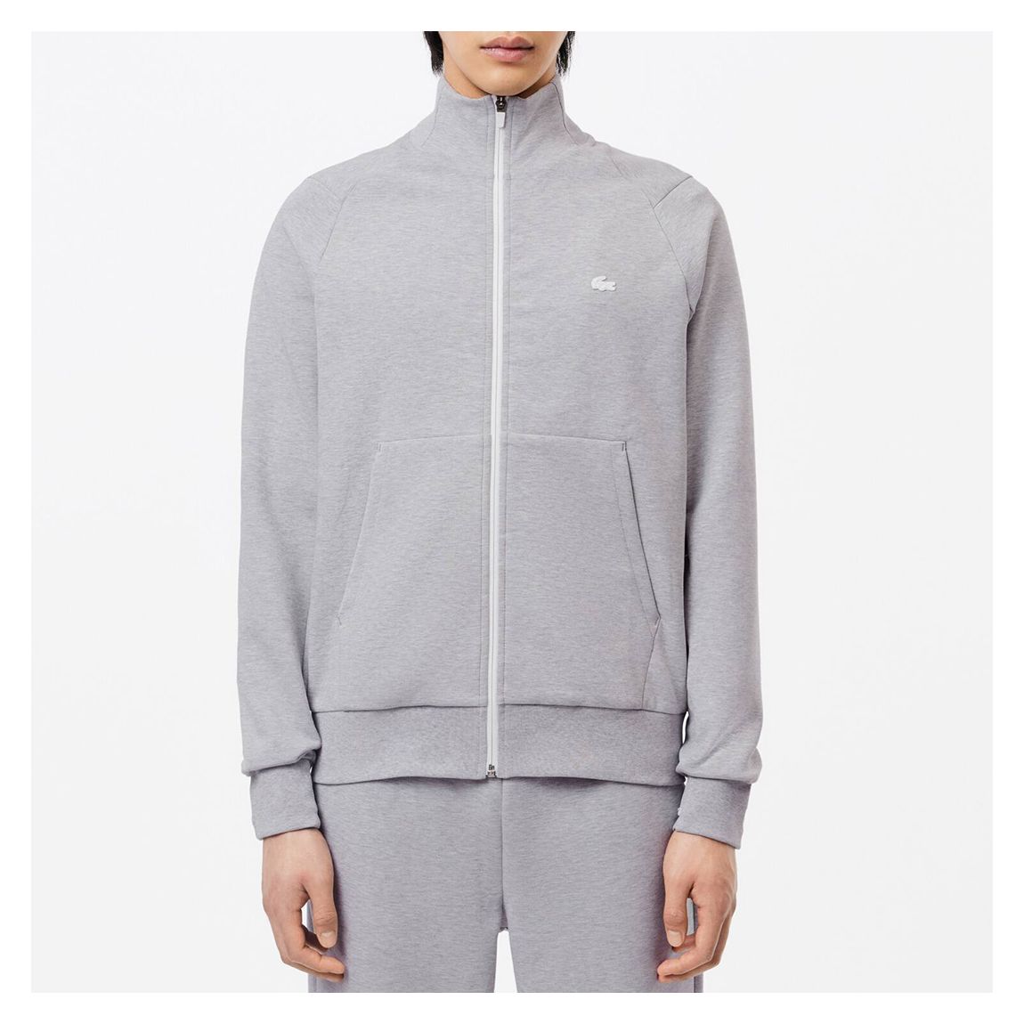 Grey Zip Through Sweat main product photo
