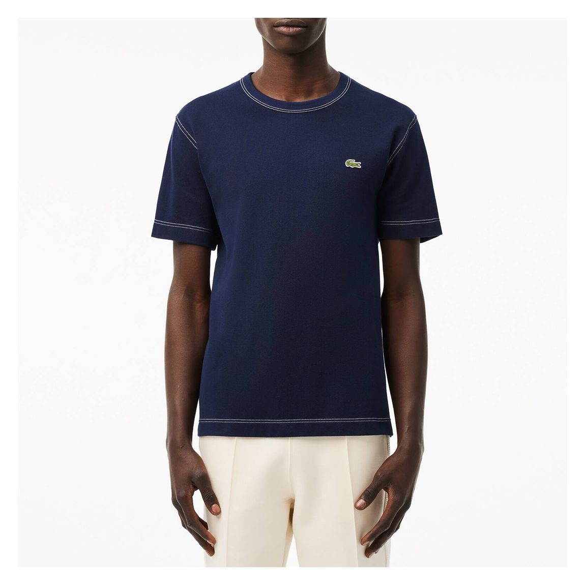 Navy Seam Short Sleeve T-Shirt main product photo