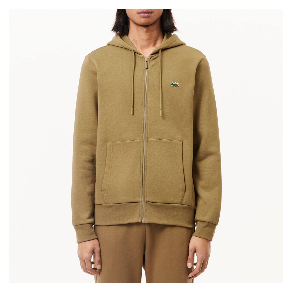 Camel Zip Through Hoodie main product photo