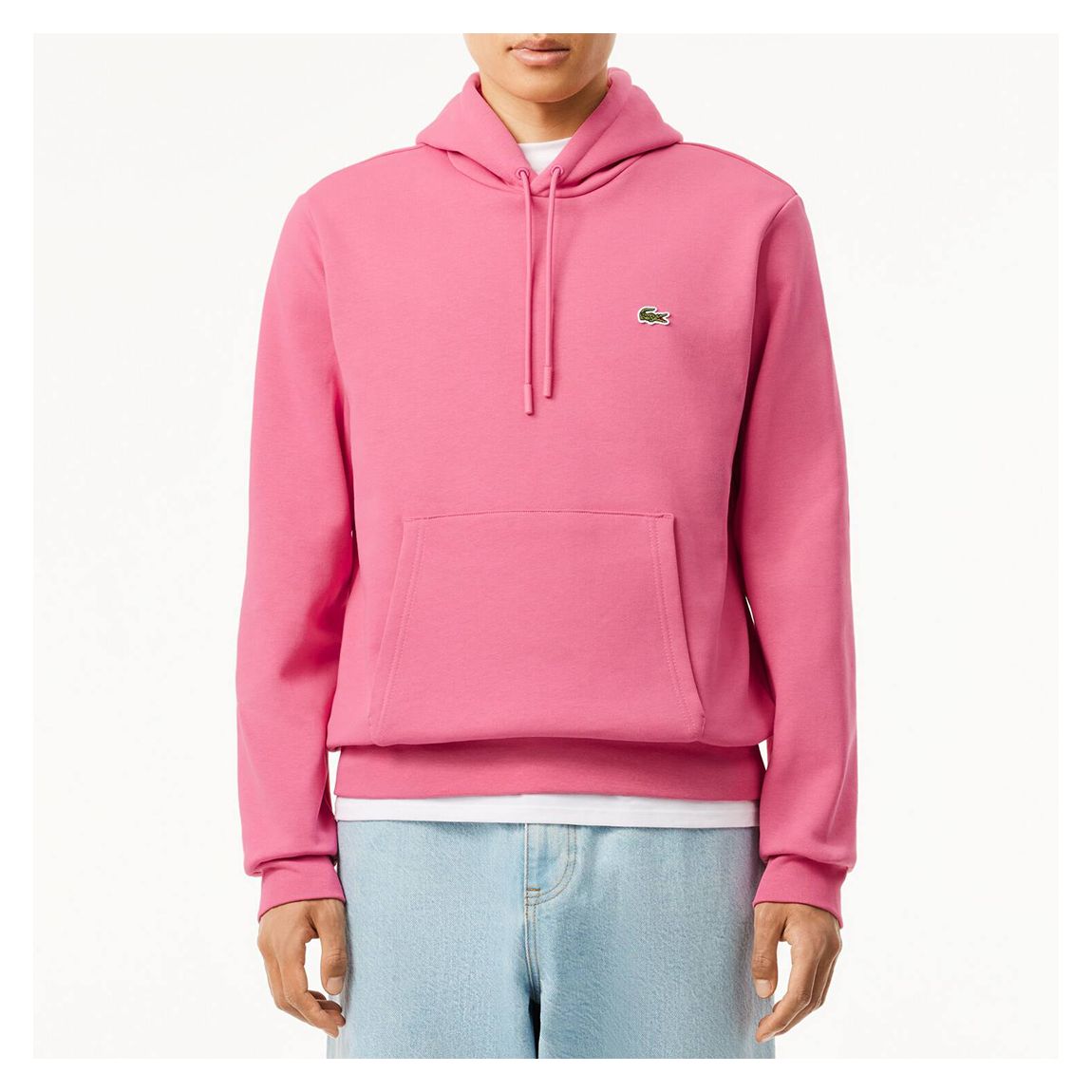 Pink Drawstring Hoodie main product photo