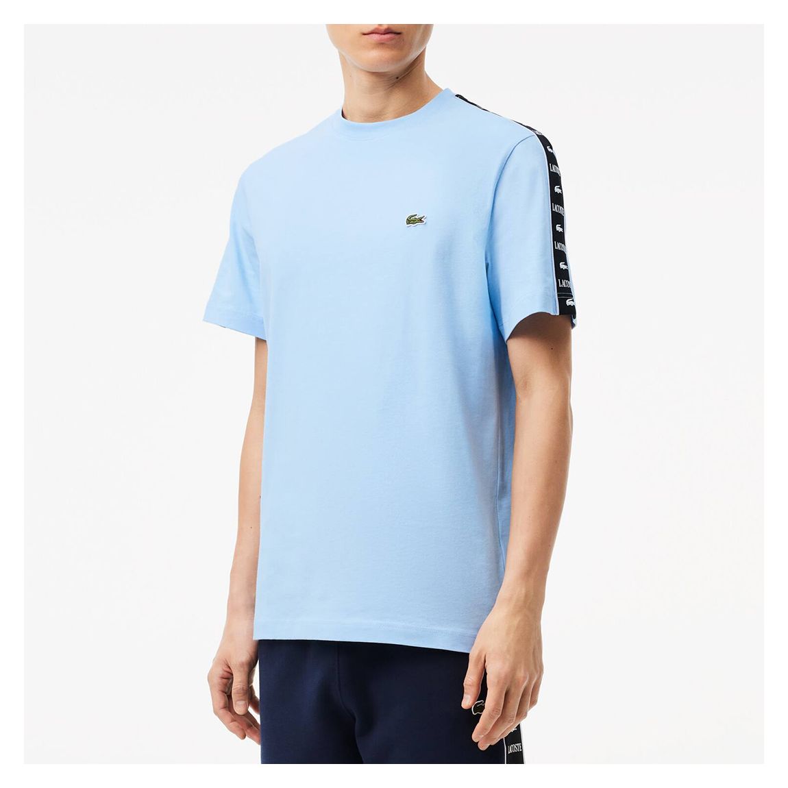 Light Blue Sleeve Stripe T-Shirt main product photo