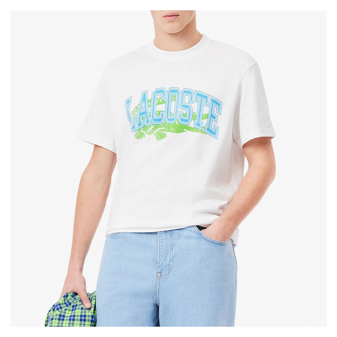 White Chest Graphic T-Shirt main product photo