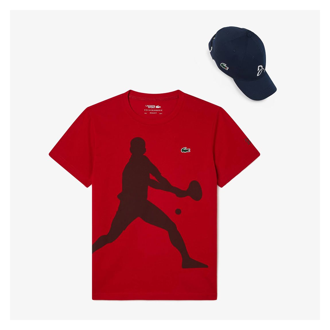 Red Tennis Graphic T-Shirt main product photo