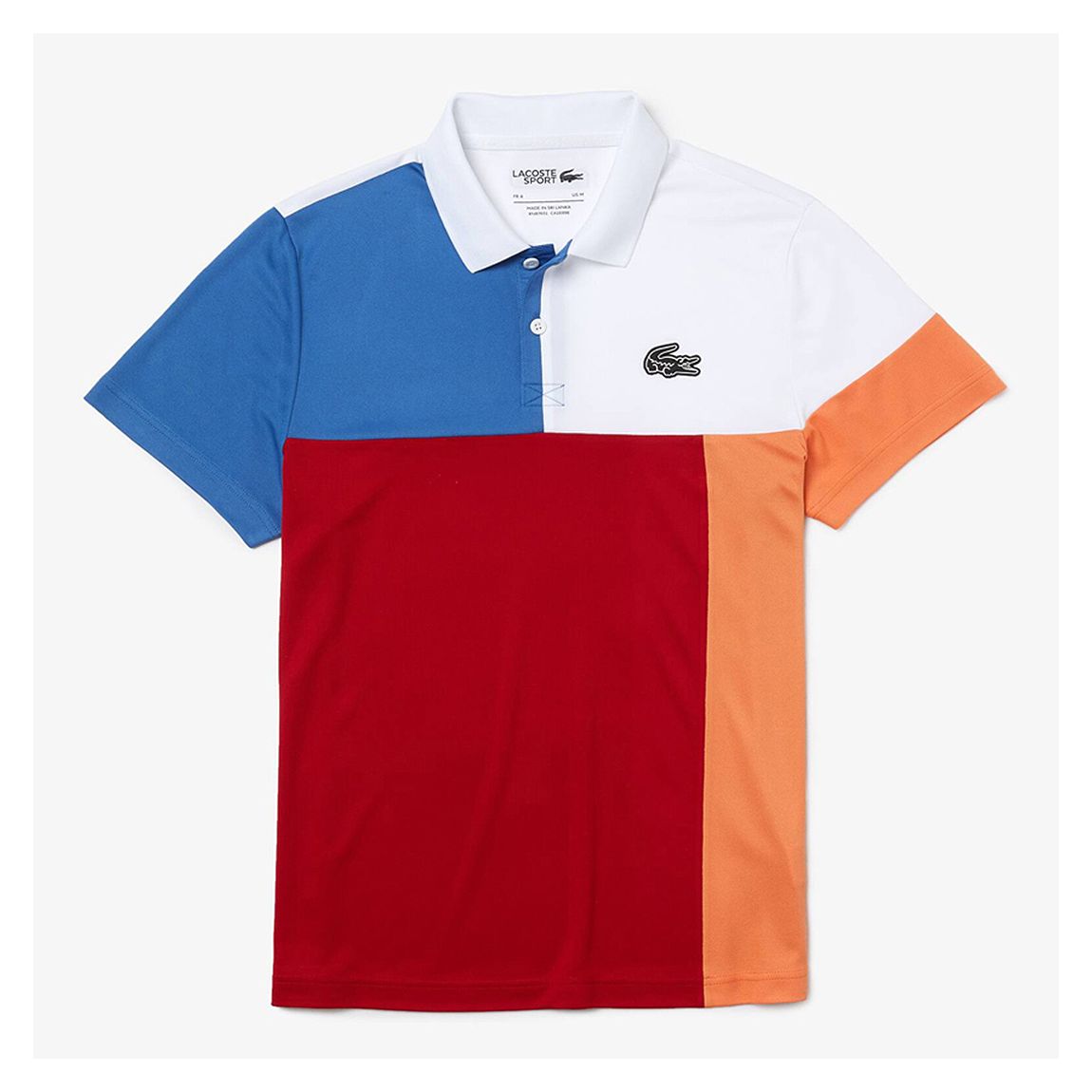 Multi Colourblock Polo Shirt main product photo