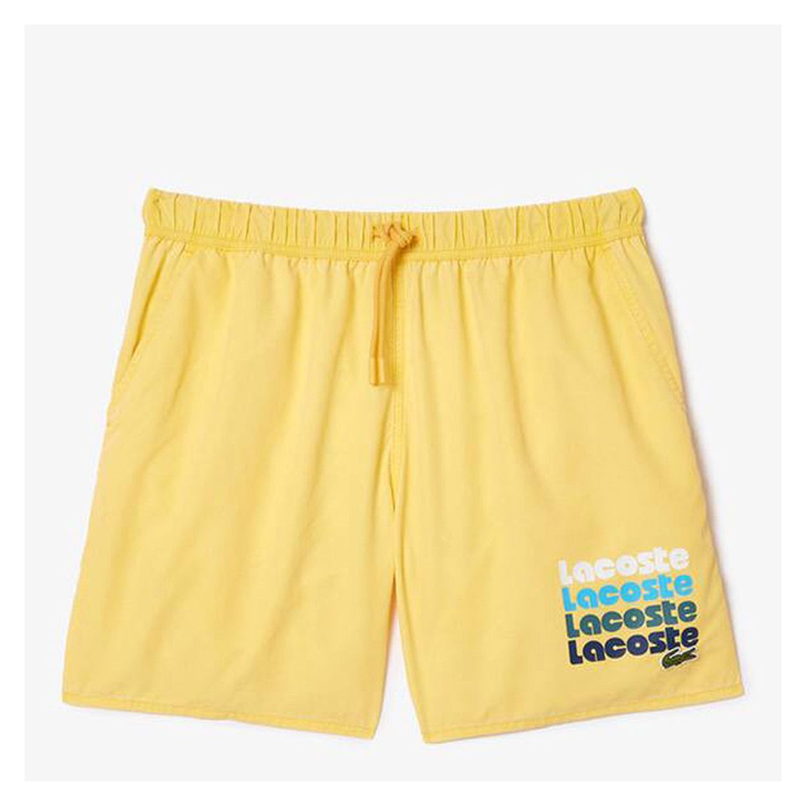 Lemon Branded Swim Trunks main product photo