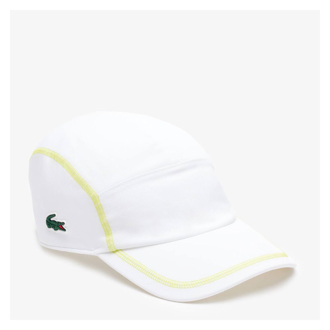 White Colour Block Tennis Cap main product photo