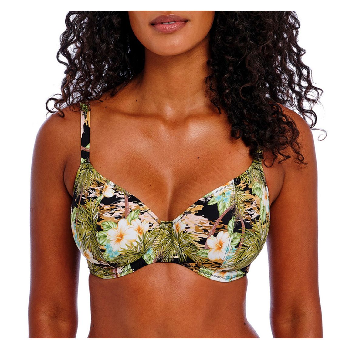 Bahama Shores Underwire Plunge Bikini Top main product photo