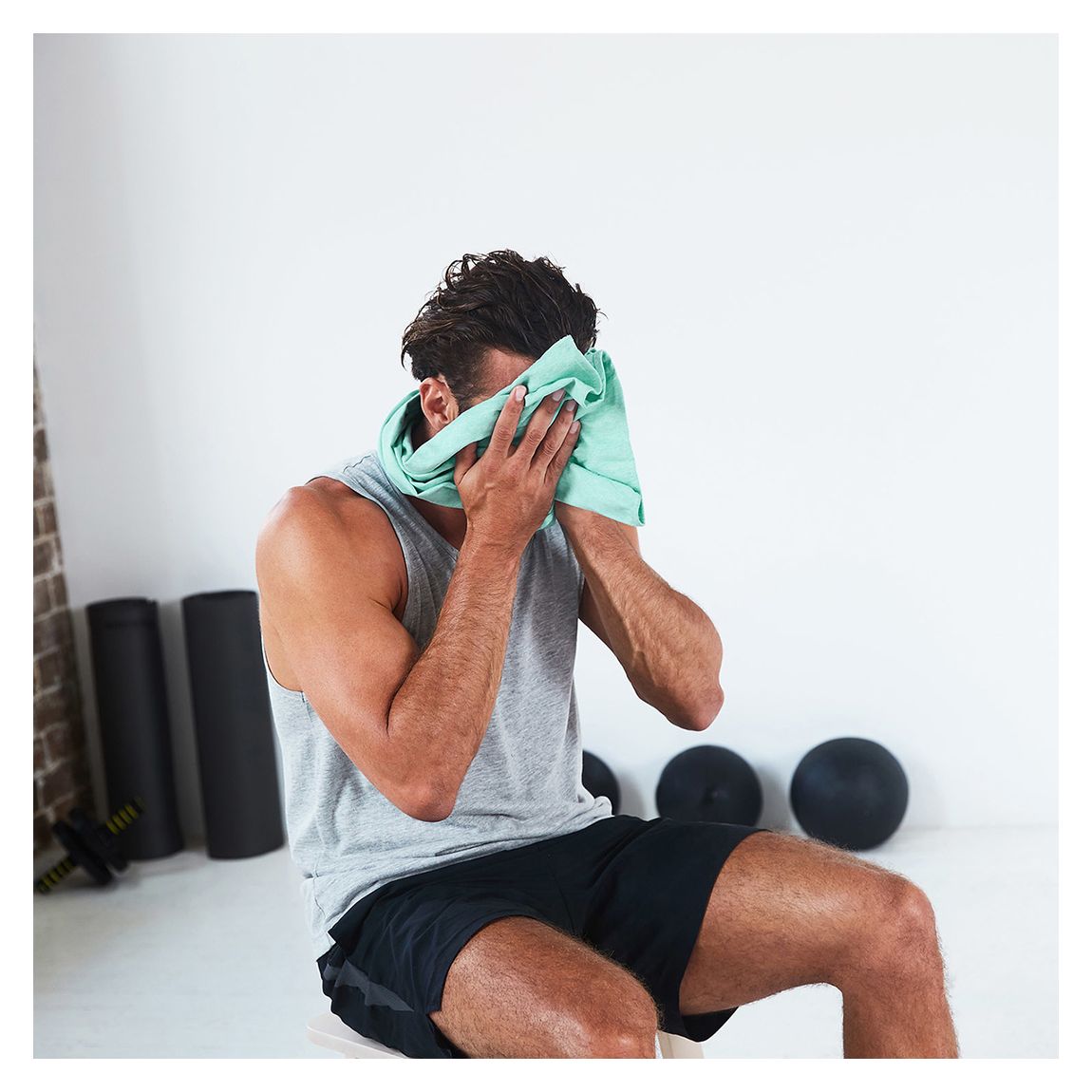 Gym Towel, Small, Rainforest Green main product photo