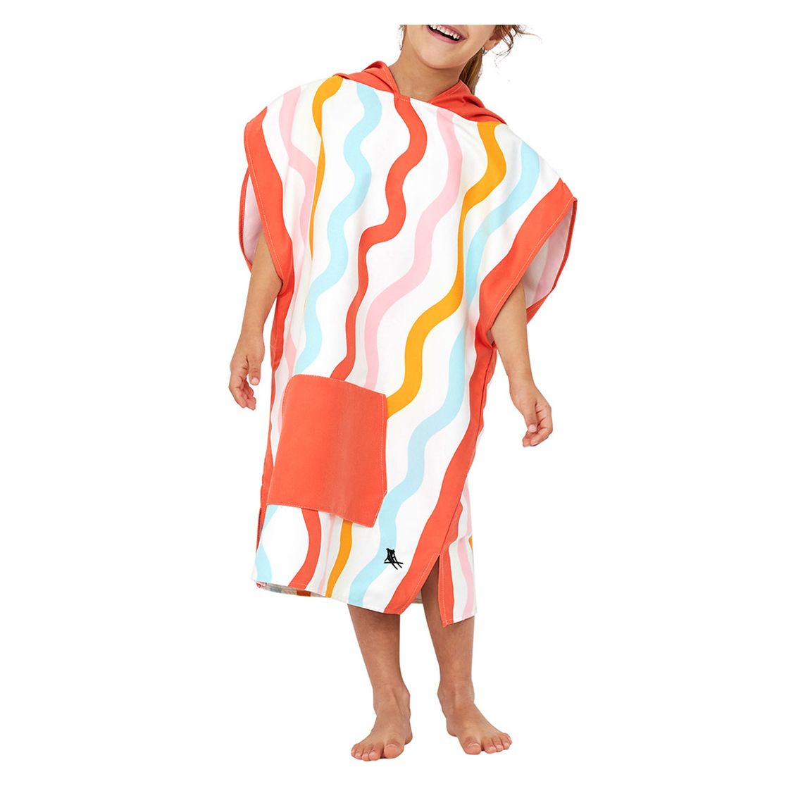 Kids Beach Poncho, Small, Doodle Mood main product photo