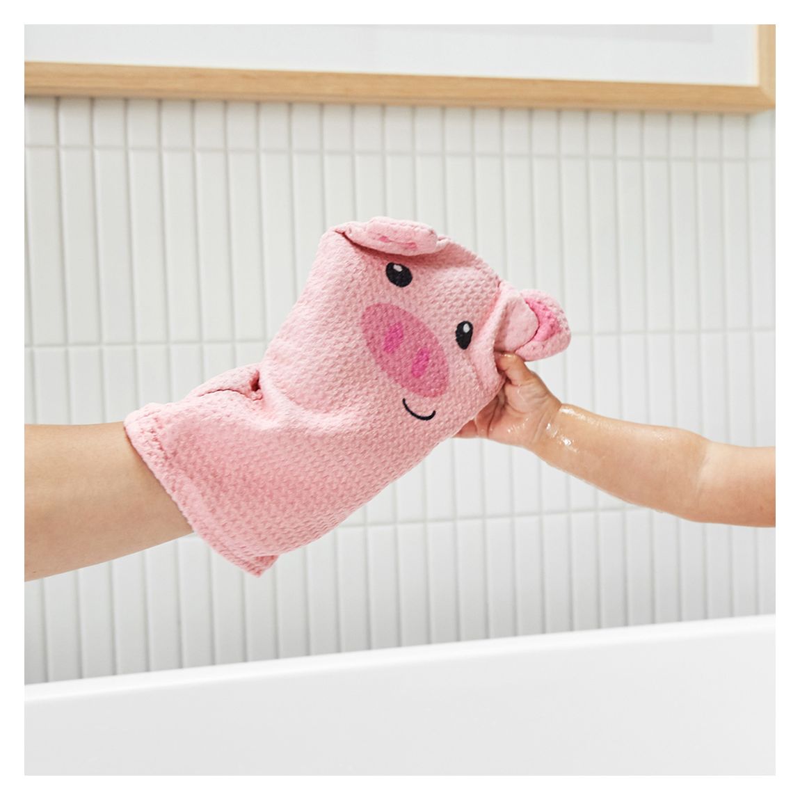 Bath Mitt, Parker Pig main product photo