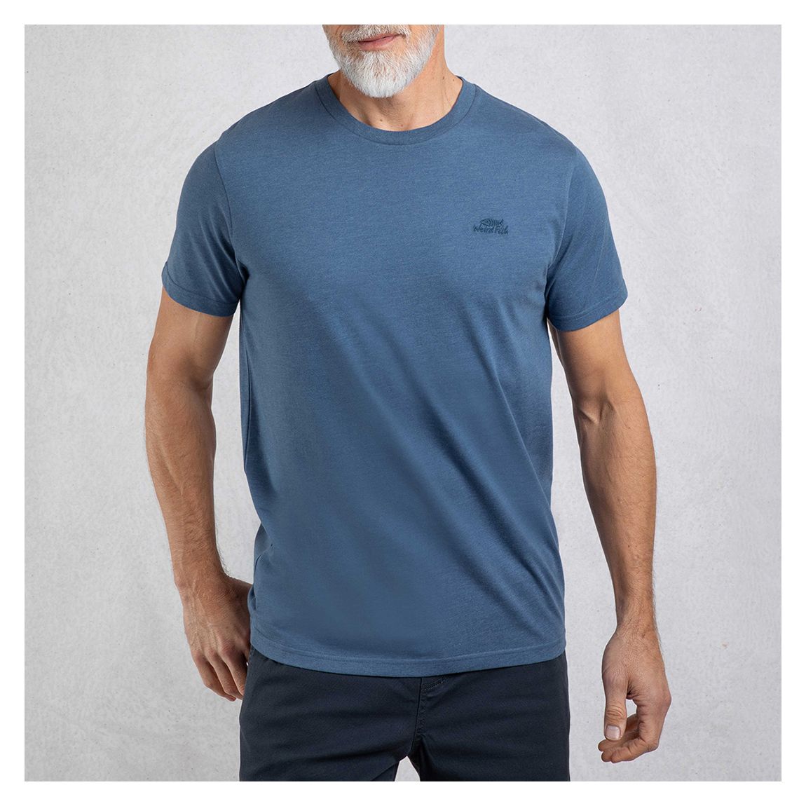 Cerulean Branded Badge Slub Tee main product photo