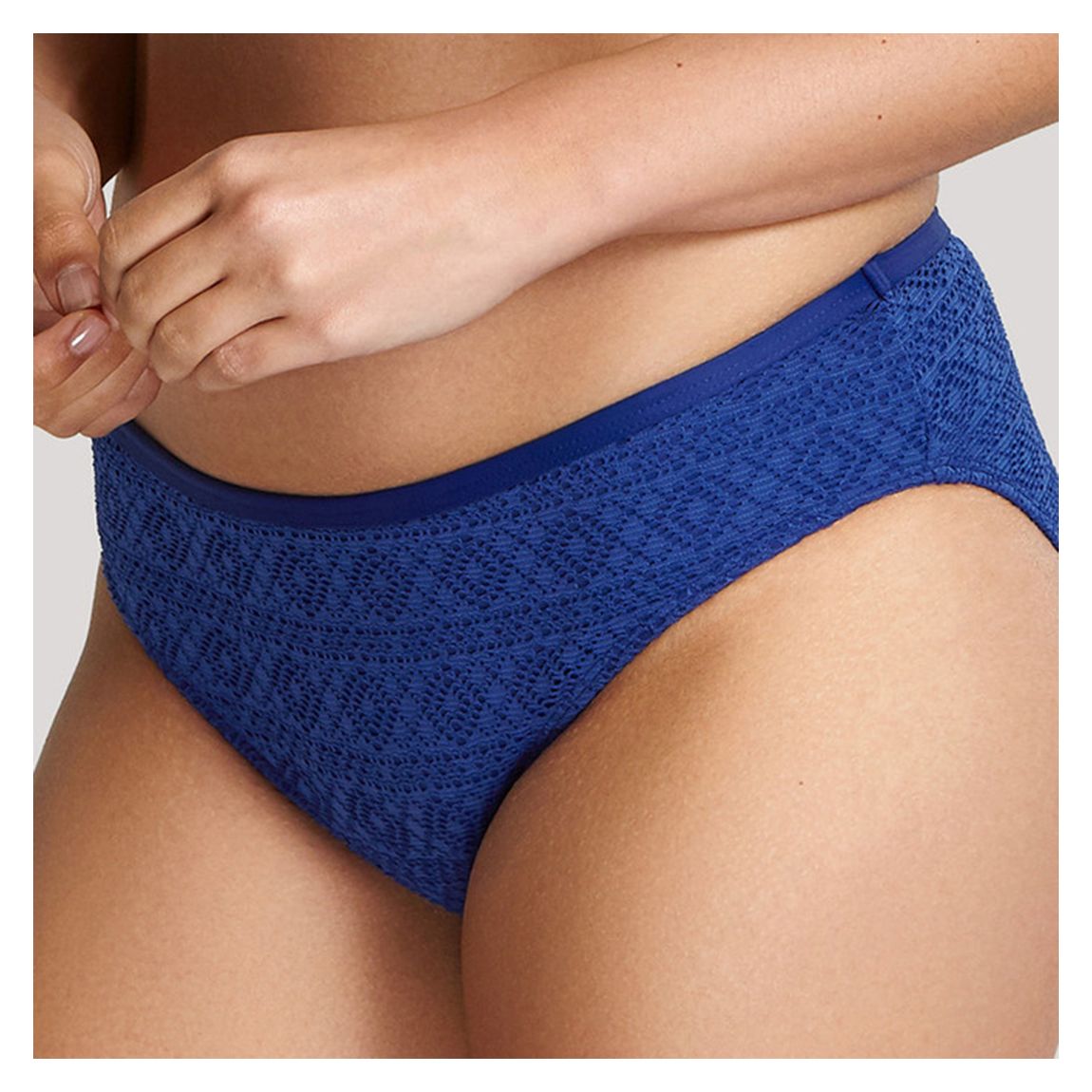Anya Crochet Classic Brief-Blue main product photo