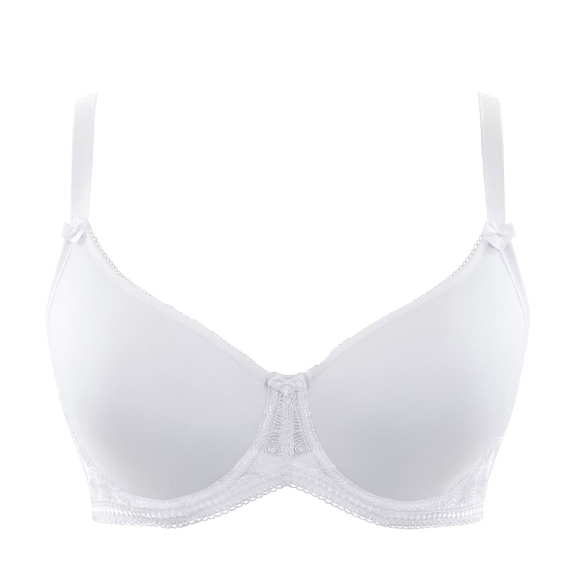 Cari Spacer Bra-White main product photo