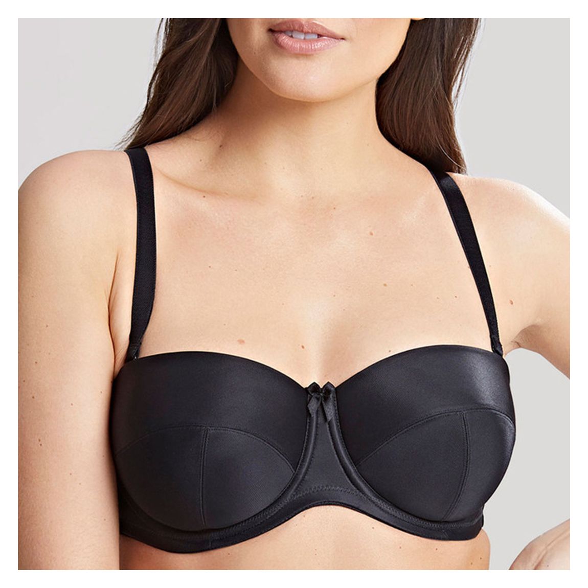 Evie Strapless Bra-Black main product photo