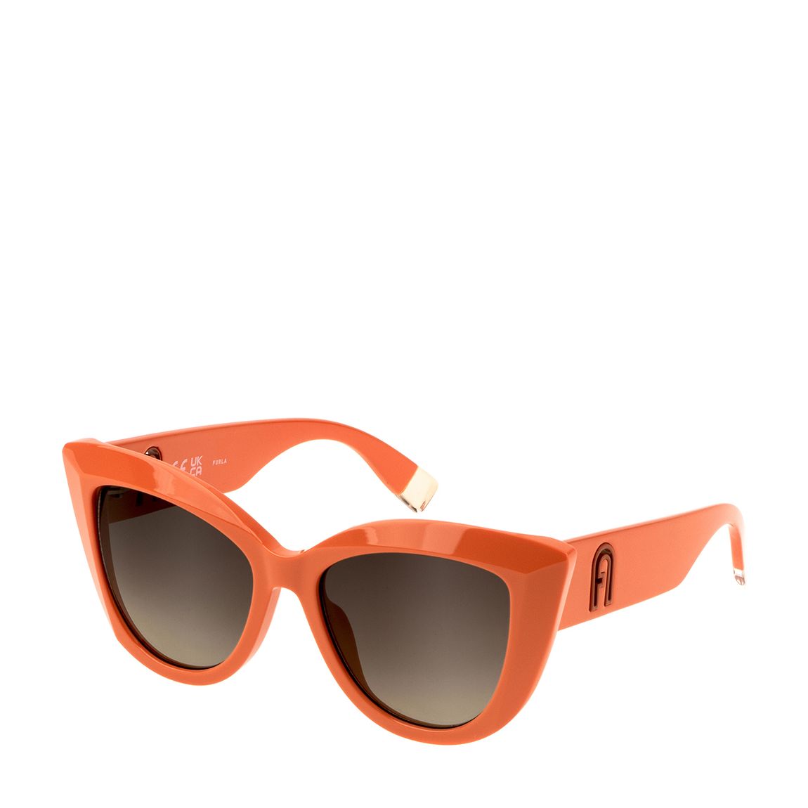Shiny Orange Sunglasses 53mm main product photo
