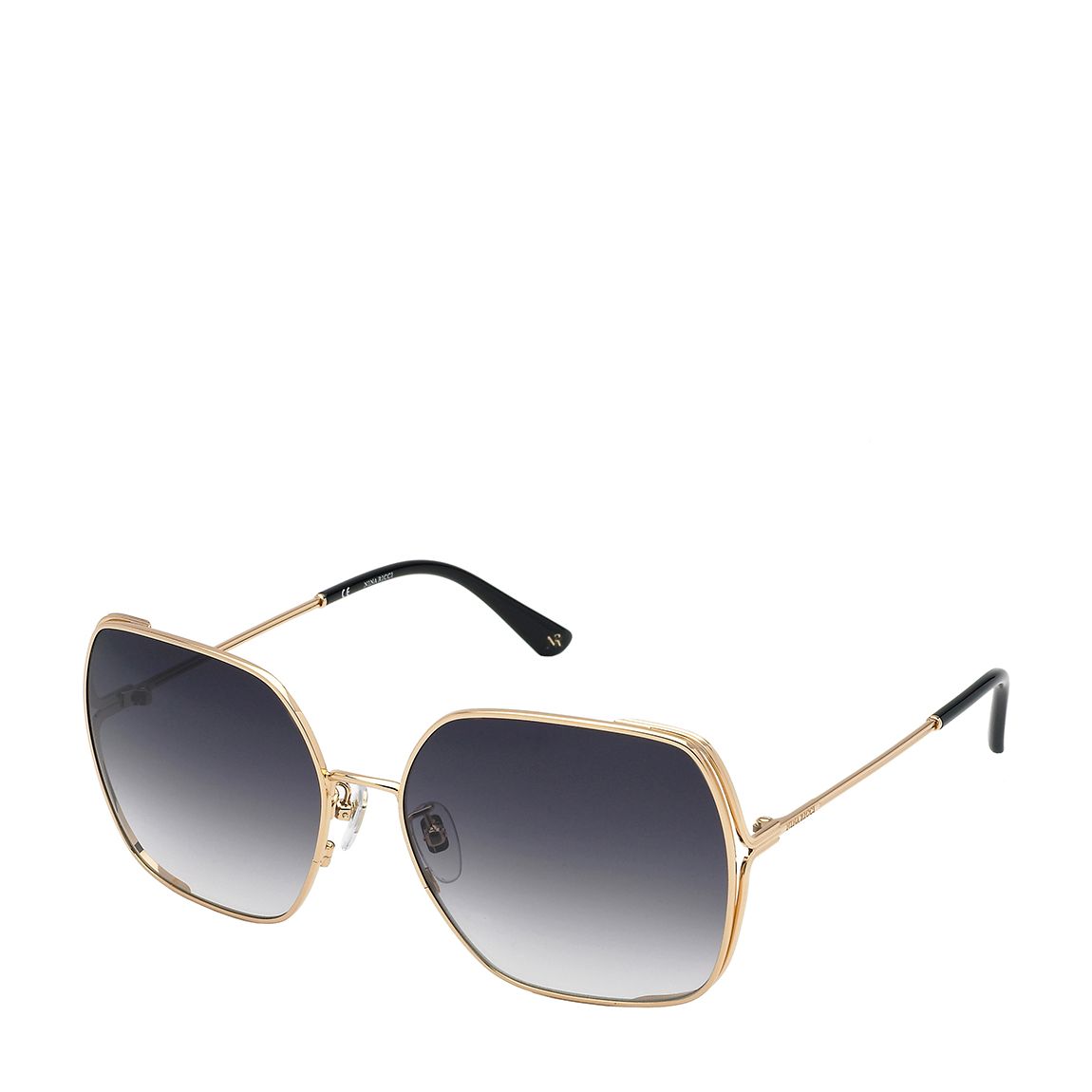 Shiny Rose Gold Sunglasses 60mm main product photo