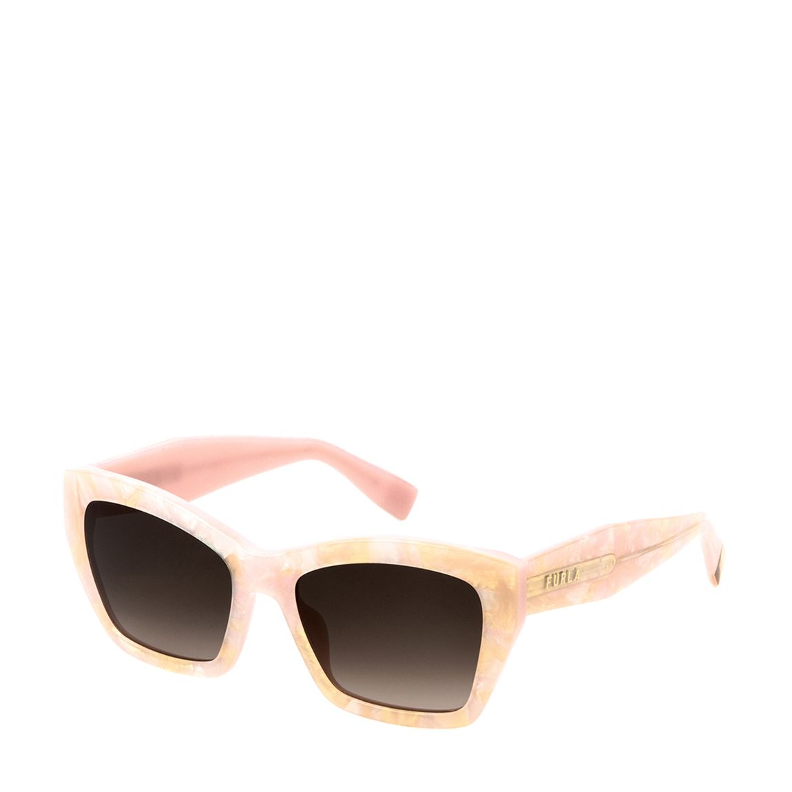 Shiny Peach Pink Sunglasses 55mm main product photo