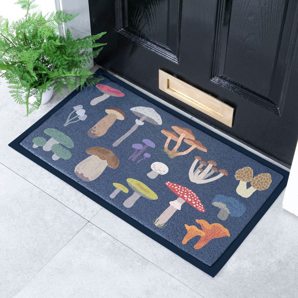 Mixed Wild Mushroom Doormat 70x40cm main product photo