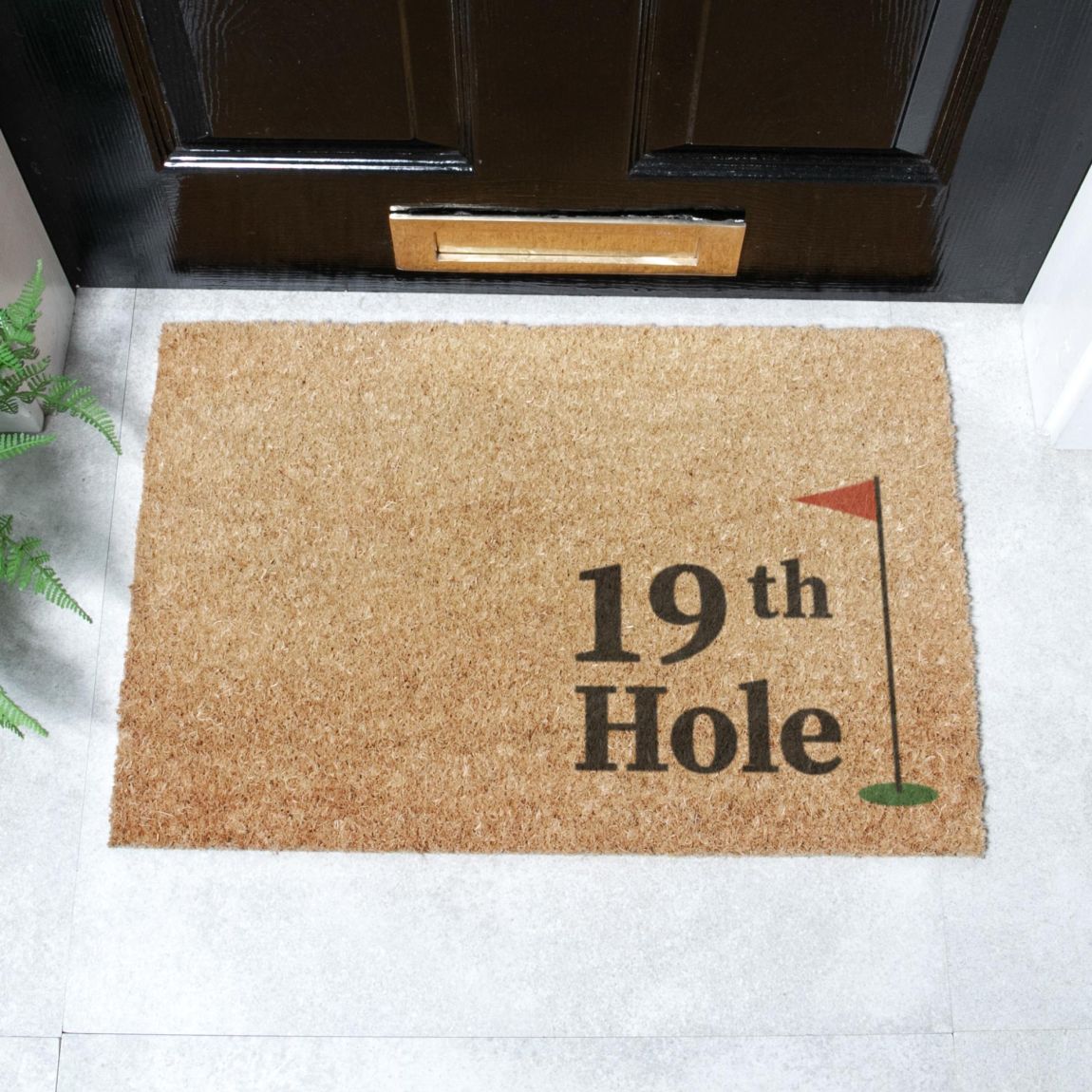 19th Hole Flag Doormat 60x40cm main product photo