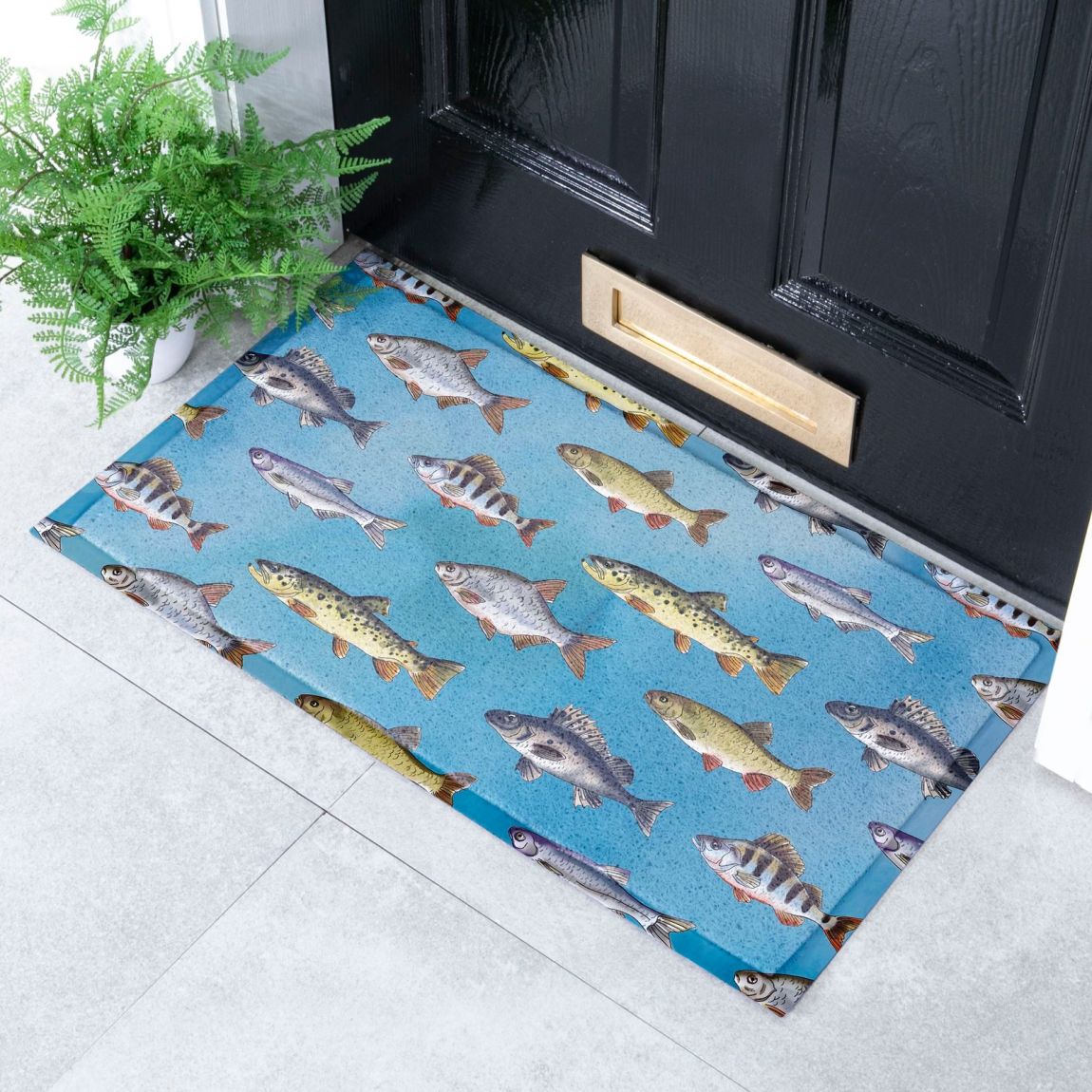 Fishes Doormat 70x40cm main product photo