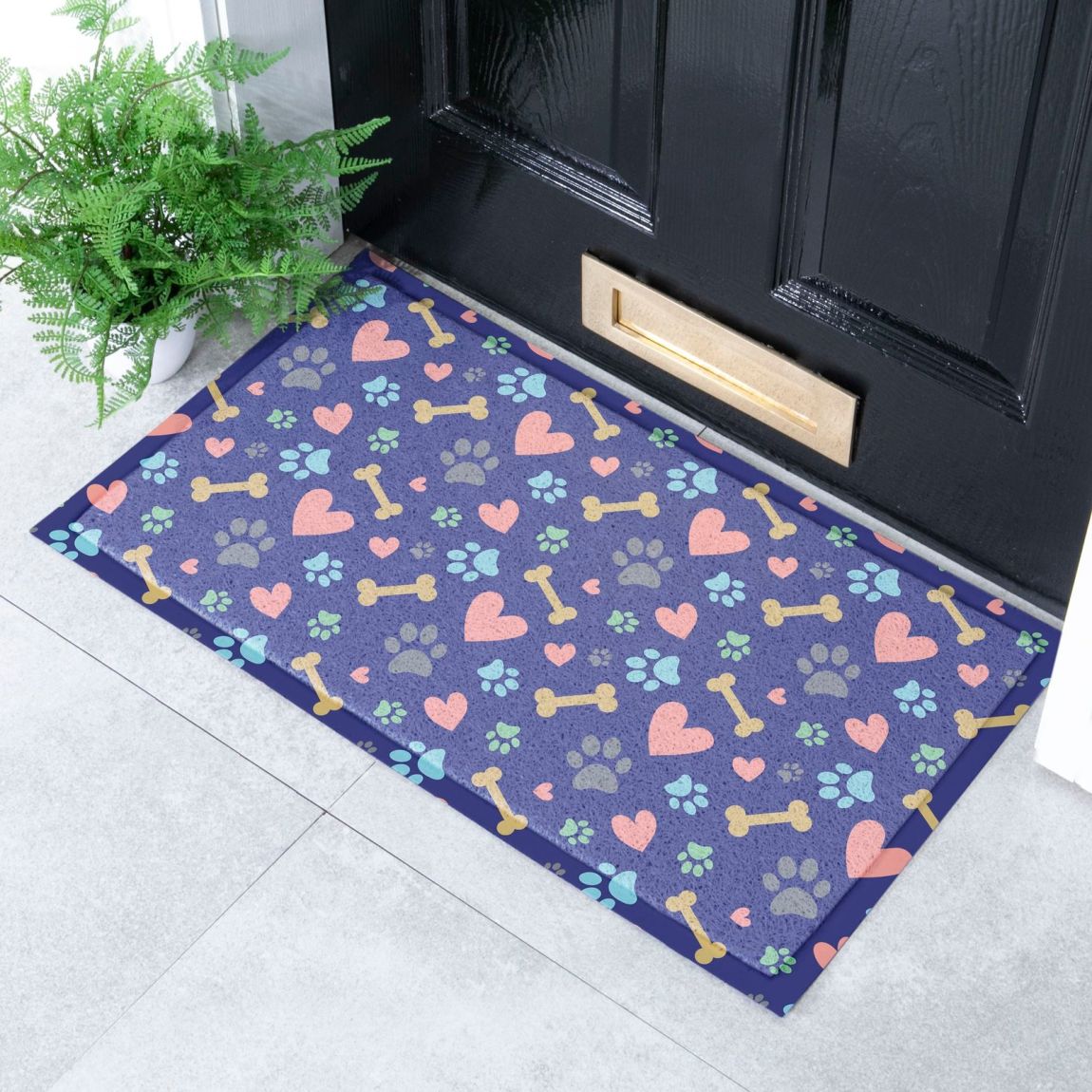 Paws and Bones Dog Doormat Doormat 70x40cm main product photo