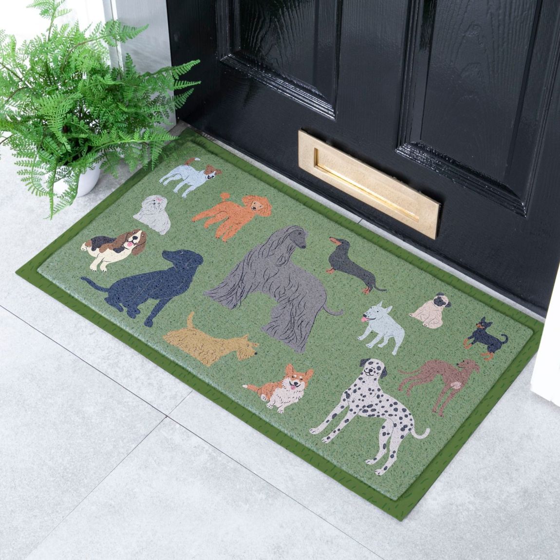 Dog Breeds Doormat 70x40cm main product photo