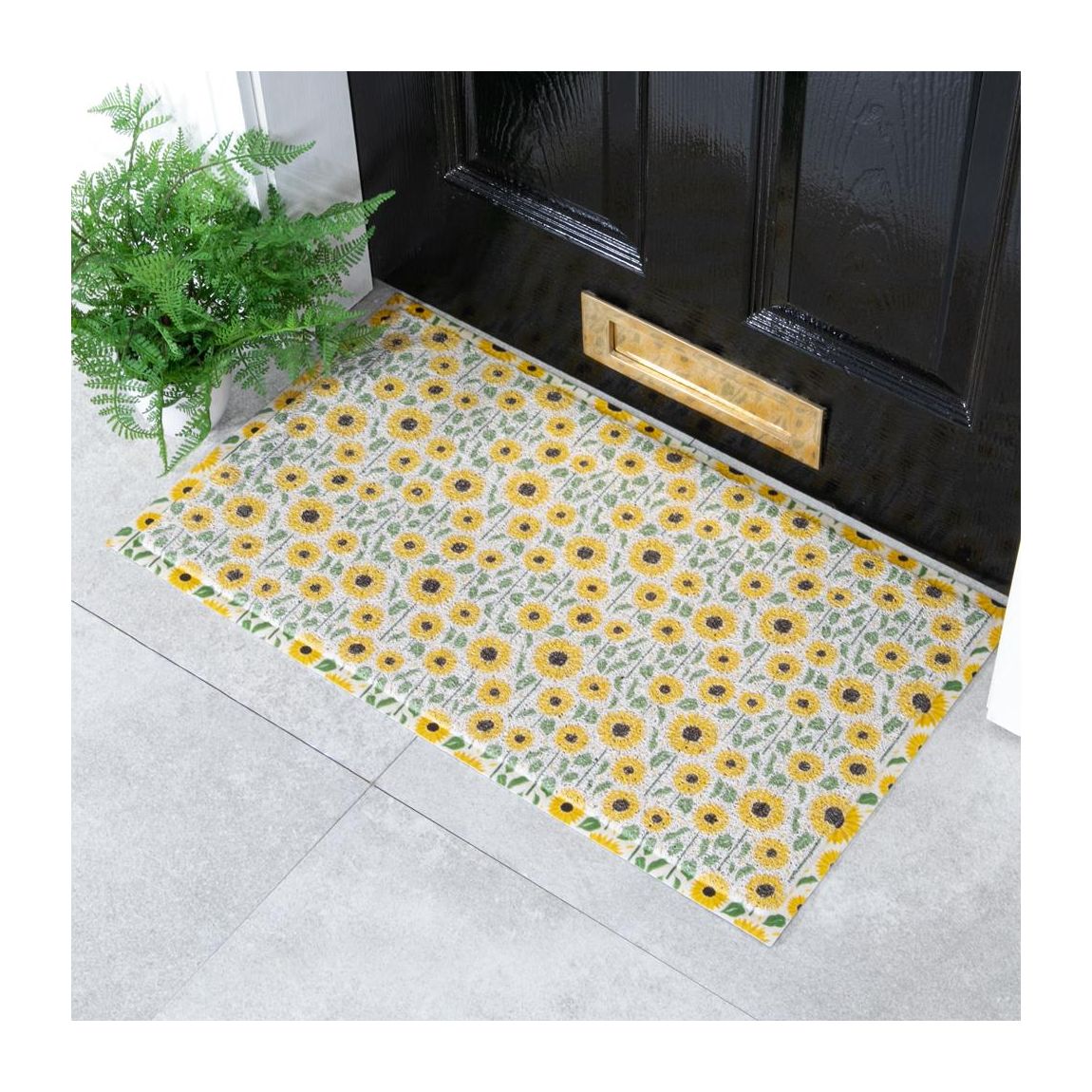 Sunflower Pattern Doormat 70x40cm main product photo