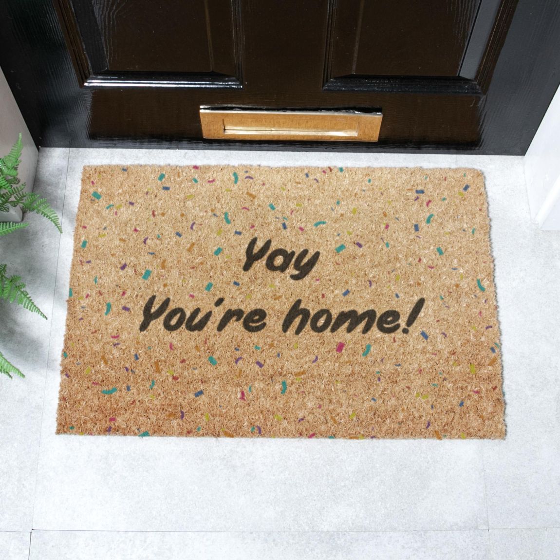 Yay You're Home Doormat 60x40cm main product photo