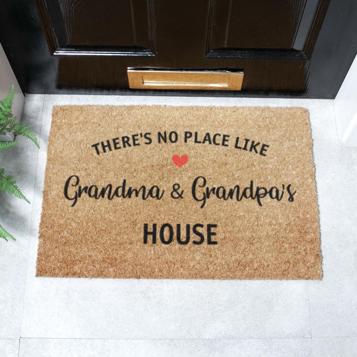 There's No Place Like Grandma & Grandpas House Doormat 60x40cm main product photo