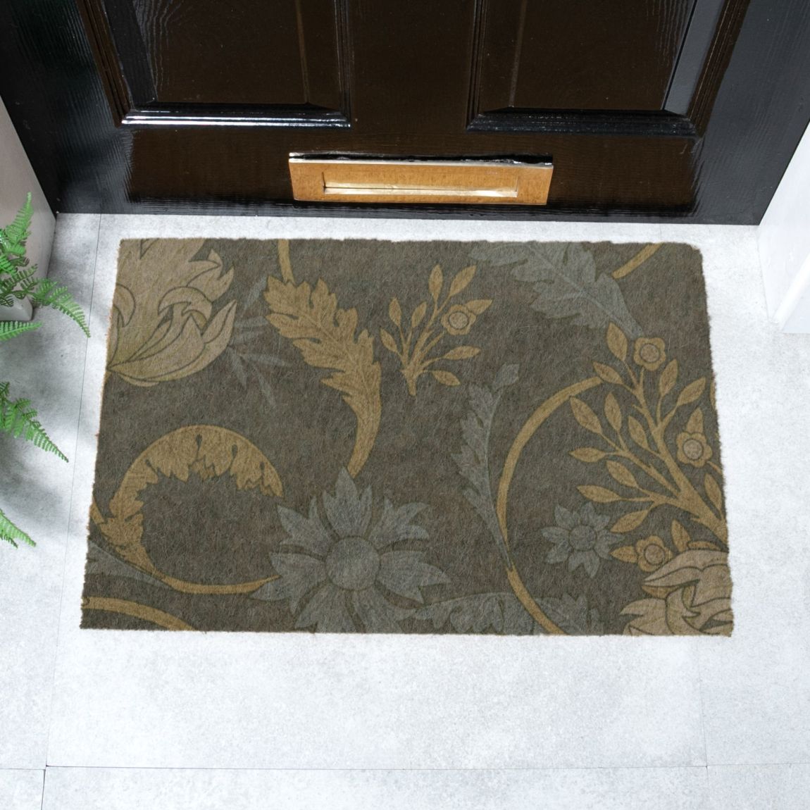 William Morris Blue Doormat 60x40cm main product photo