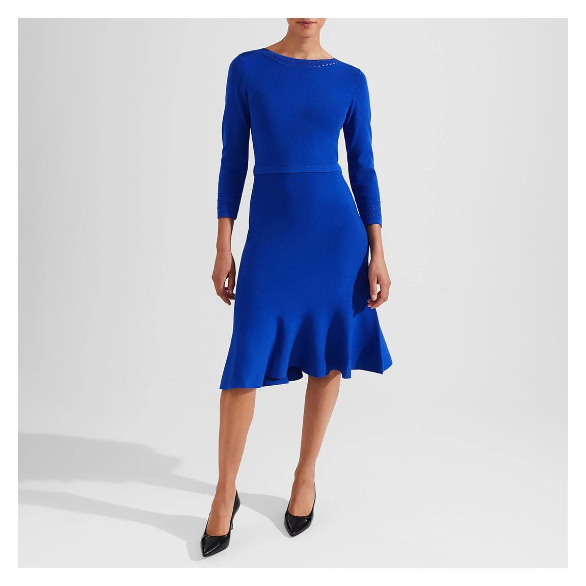 Blue Quinn Knitted Dress main product photo