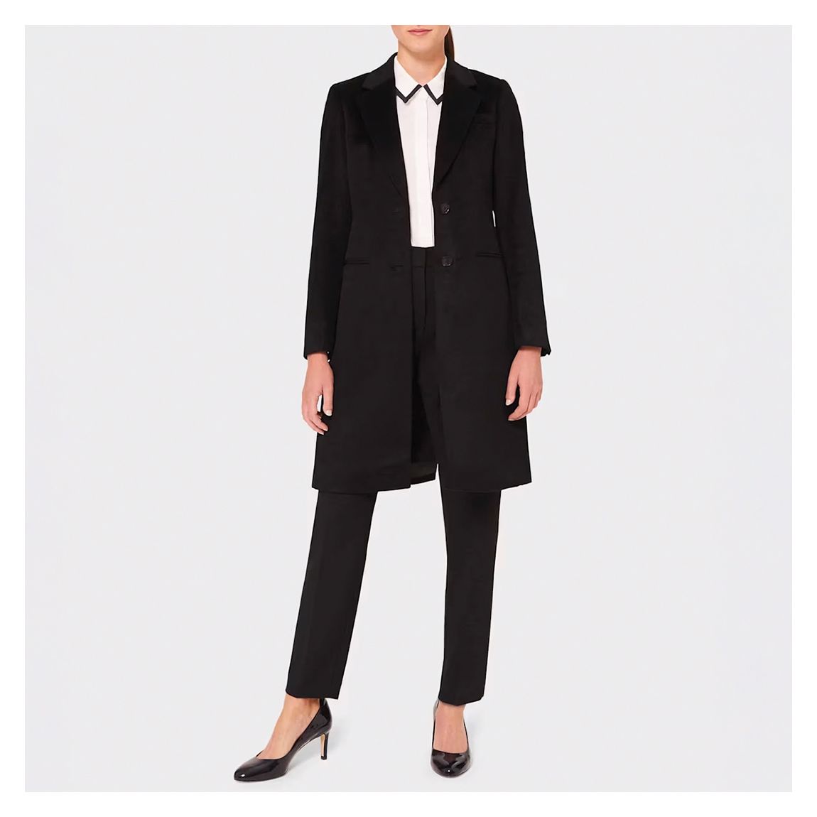 Black Tilda Wool Coat main product photo