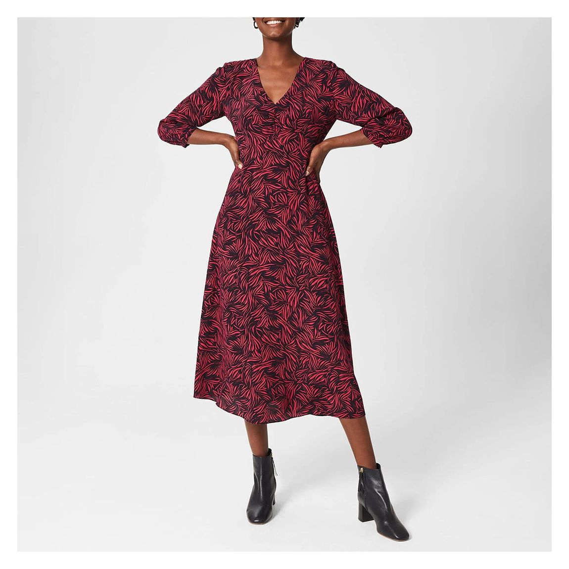 Multi Siena Jersey Midi Dress main product photo