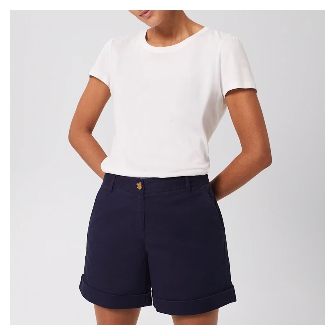 Navy Chessie Chino Shorts main product photo