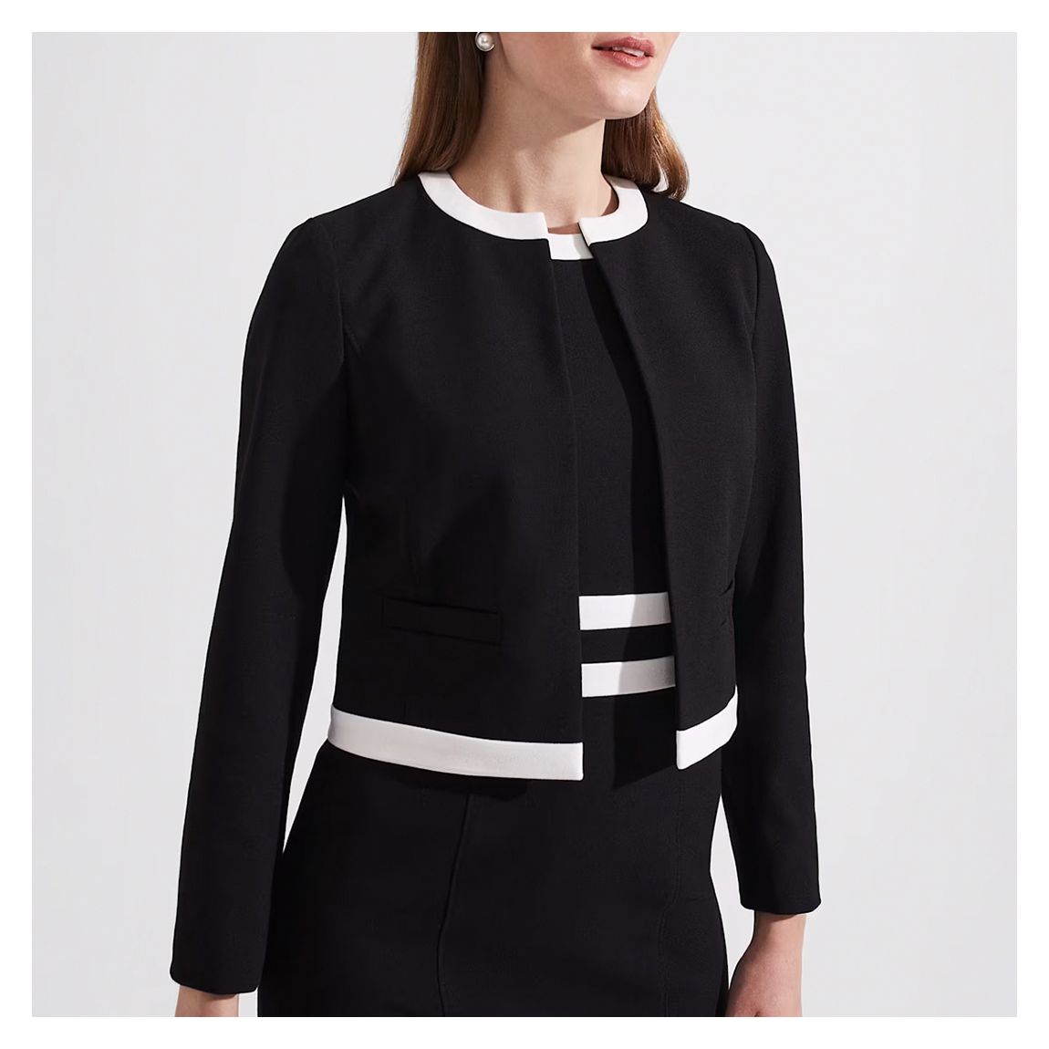 Black/White Suri Jacket main product photo