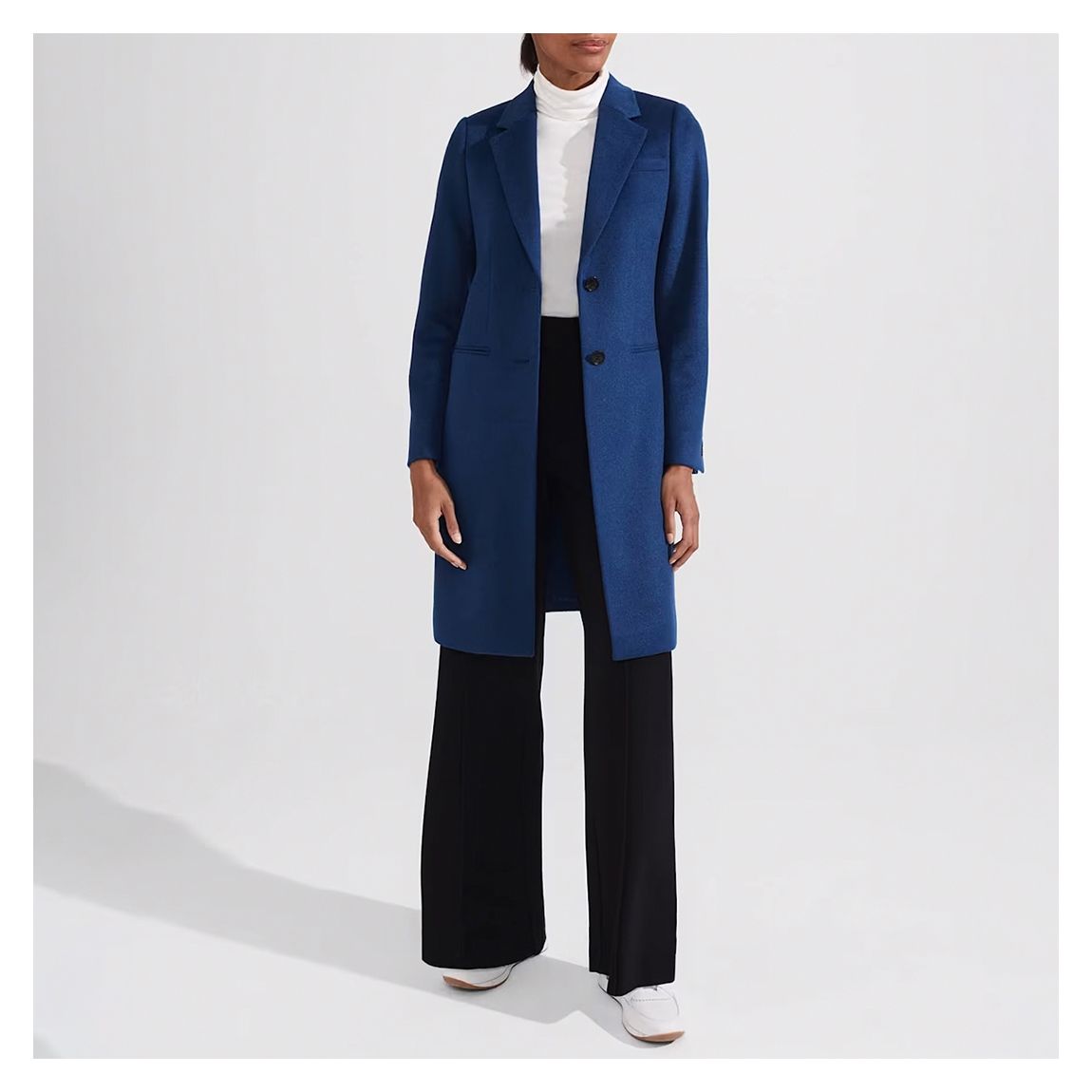 Blue Tilda Wool Coat main product photo