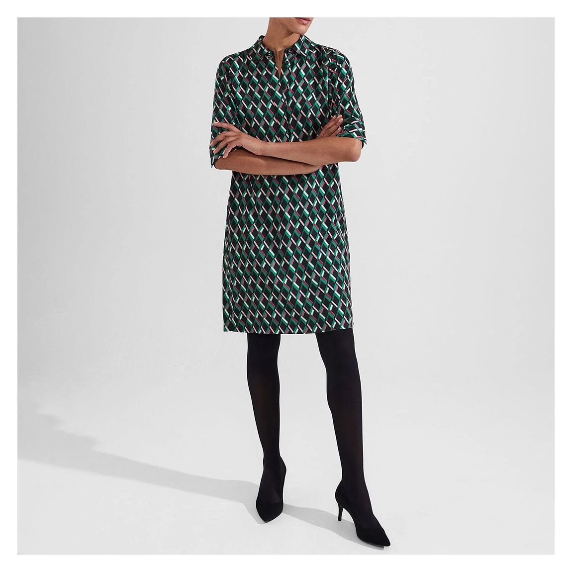 Multi Geometric Marciella Dress main product photo