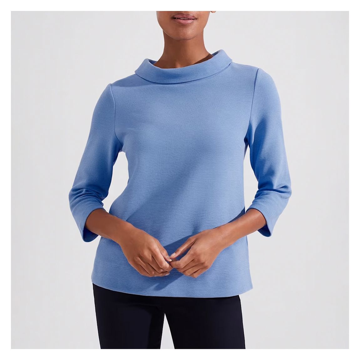Blue Betsy Crop Sleeve Top main product photo