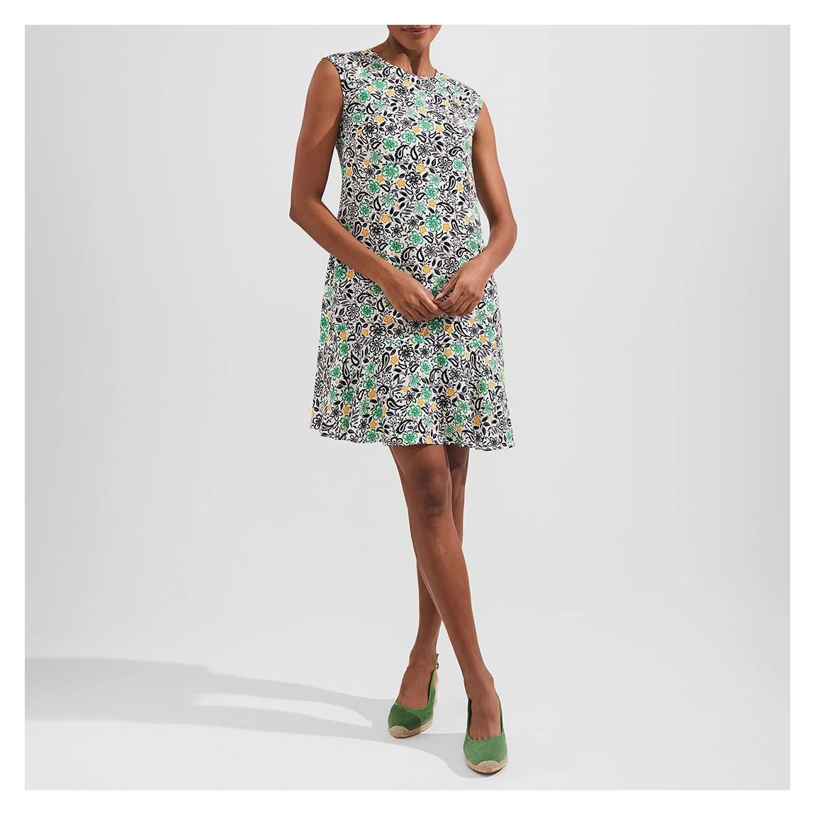 Ivory Catalina Floral Mini Dress main product photo