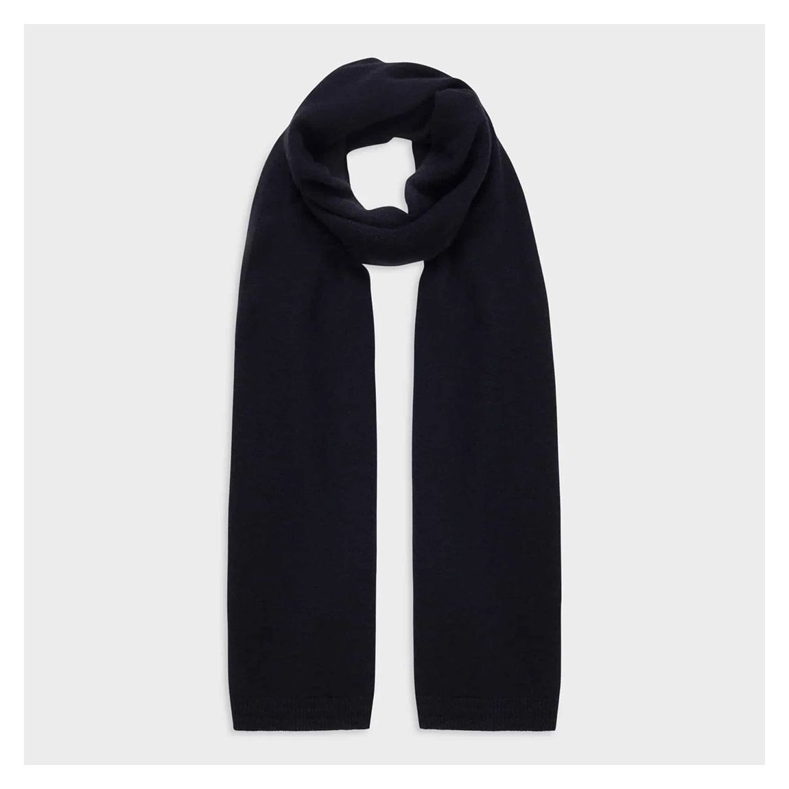 Navy Mabel Cashmere Scarf main product photo