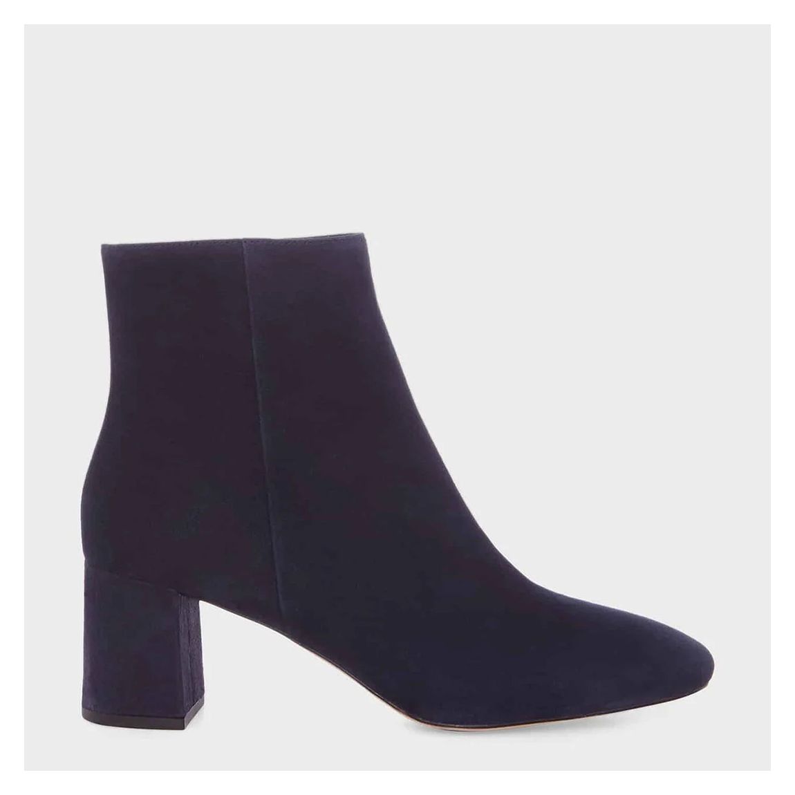 Navy Imongen Suede Ankle Boots main product photo